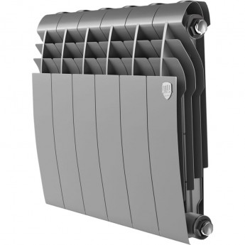 Радиатор биметаллический ROYAL THERMO BILINER 350 Silver Satin 6 секций Радиатор биметаллический ROYAL THERMO BILINER 350 Silver Satin 6 секций