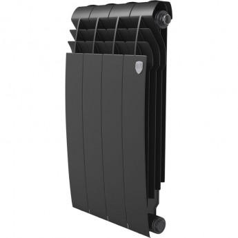 Радиатор биметаллический ROYAL THERMO BILINER 500 Noir Sable 4 секции Радиатор биметаллический ROYAL THERMO BILINER 500 Noir Sable 4 секции