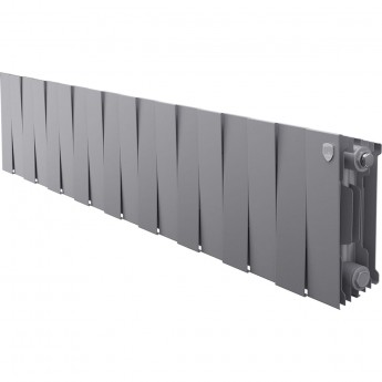 Радиатор биметаллический ROYAL THERMO PIANOFORTE 200 Silver Satin 18 секций