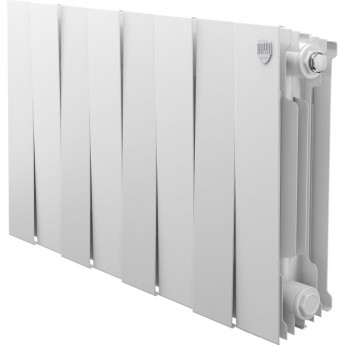 Радиатор биметаллический ROYAL THERMO PIANOFORTE 300 Bianco Traffico 8 секций