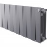 Радиатор биметаллический ROYAL THERMO PIANOFORTE 300 Silver Satin 12 секций HC-1346075