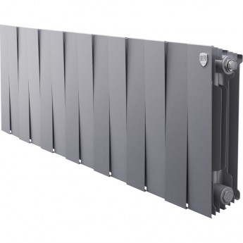 Радиатор биметаллический ROYAL THERMO PIANOFORTE 300 Silver Satin 14 секций