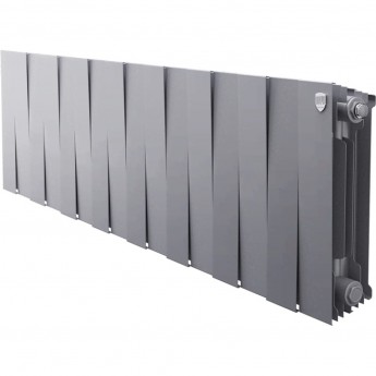 Радиатор биметаллический ROYAL THERMO PIANOFORTE 300 Silver Satin 16 секций