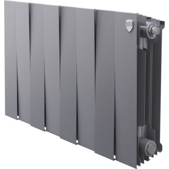 Радиатор биметаллический ROYAL THERMO PIANOFORTE 300 Silver Satin 8 секций