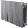 Радиатор биметаллический ROYAL THERMO PIANOFORTE 300 Silver Satin 8 секций HC-1346089