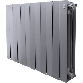Радиатор биметаллический ROYAL THERMO PIANOFORTE 500 Silver Satin 12 секций