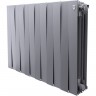 Радиатор биметаллический ROYAL THERMO PIANOFORTE 500 Silver Satin 12 секций HC-1176336