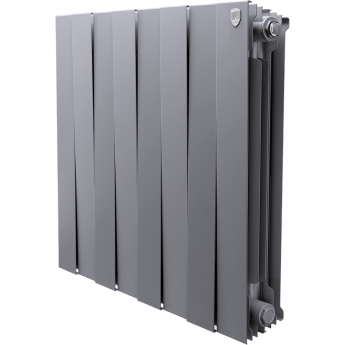 Радиатор биметаллический ROYAL THERMO PIANOFORTE 500 Silver Satin 8 секций Радиатор биметаллический ROYAL THERMO PIANOFORTE 500 Silver Satin 8 секций