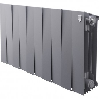 Радиатор ROYAL THERMO PianoForte 300 /Silver Satin - 10 секций VDR